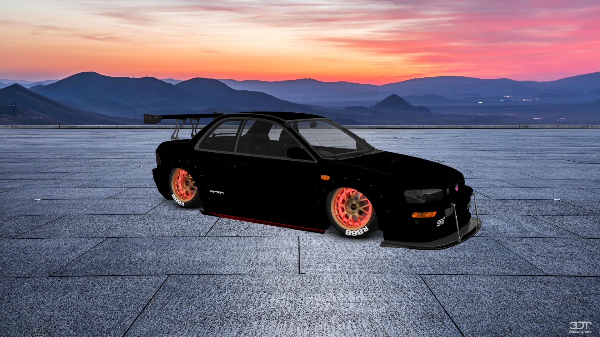 Subaru Impreza WRX STI 22B 2 Door Coupe 2000
