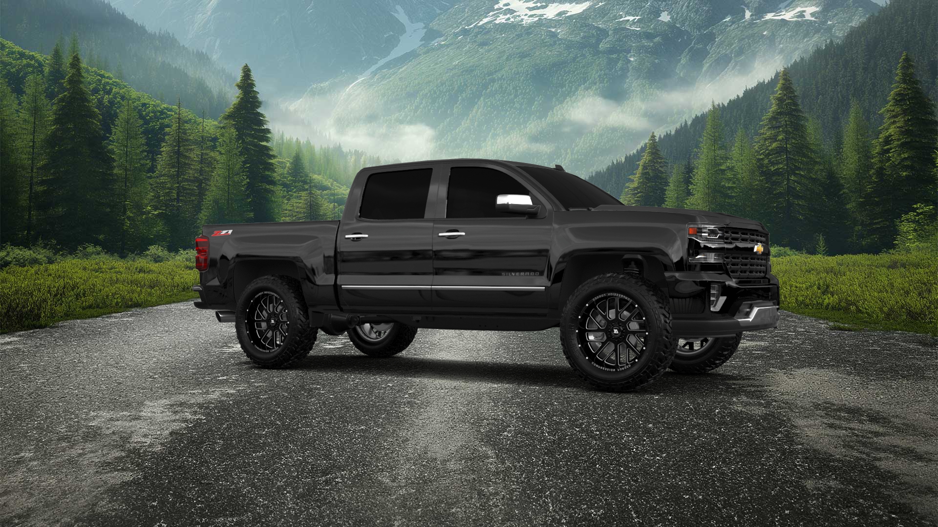 Chevrolet Silverado 1500 4 Door pickup truck 2016