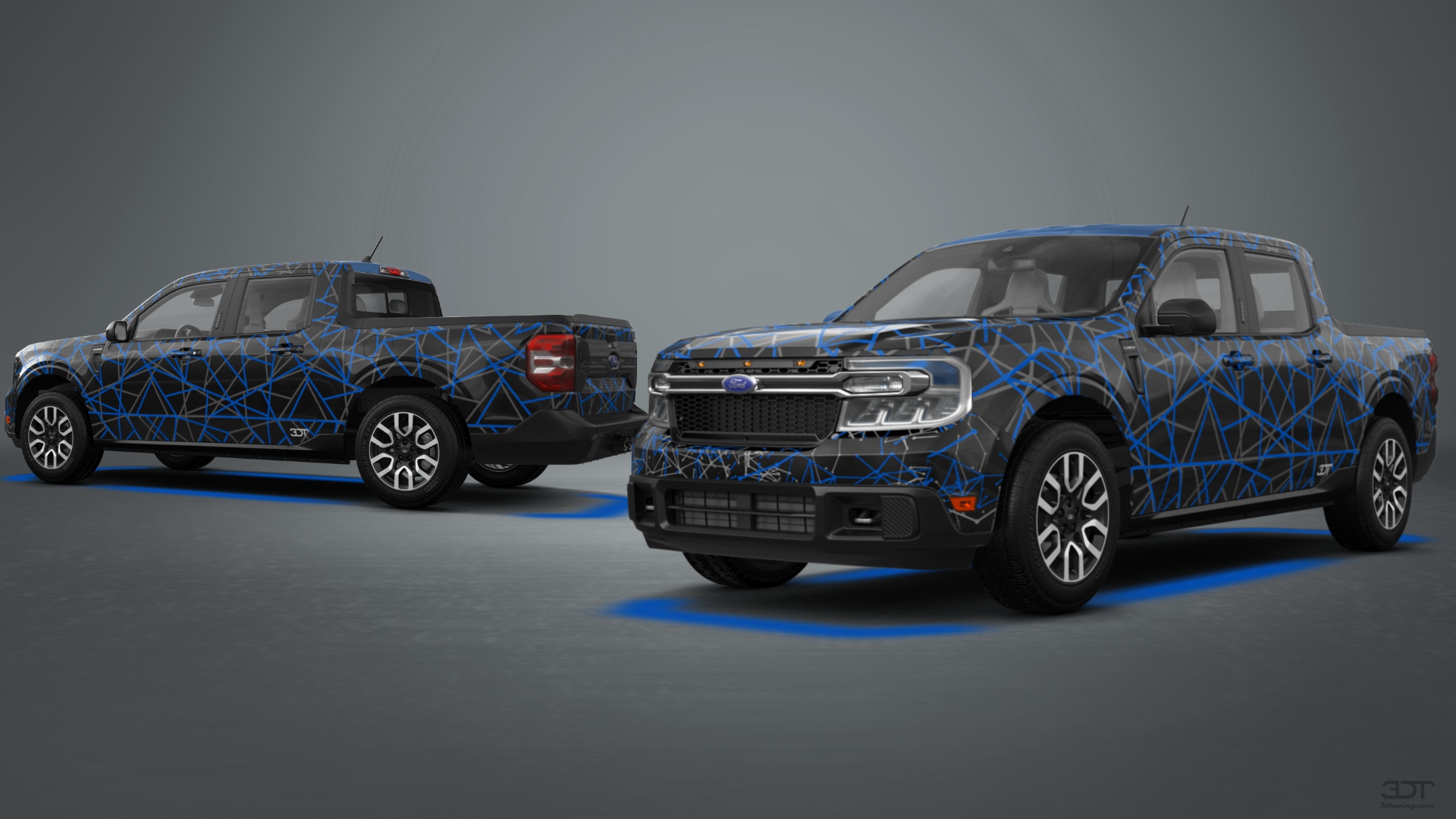 Ford Maverick 4 Door pickup truck 2022 tuning