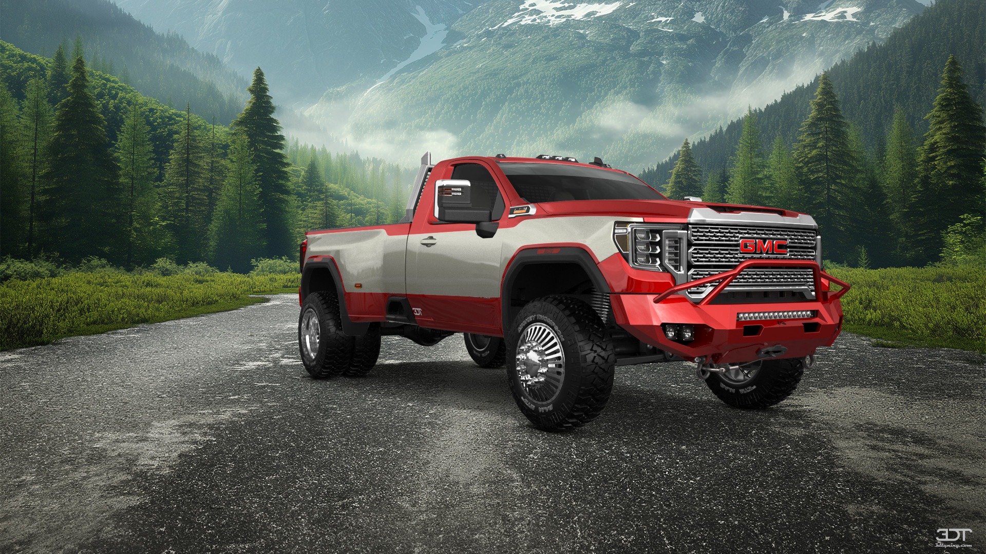 GMC Sierra 3500 HD 2 Door pickup truck 2020 tuning