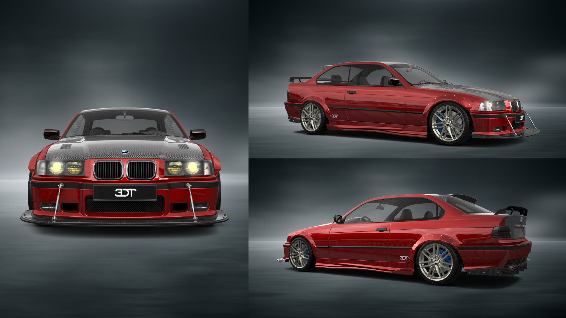 BMW 3 Series 2 Door Coupe 1993 tuning