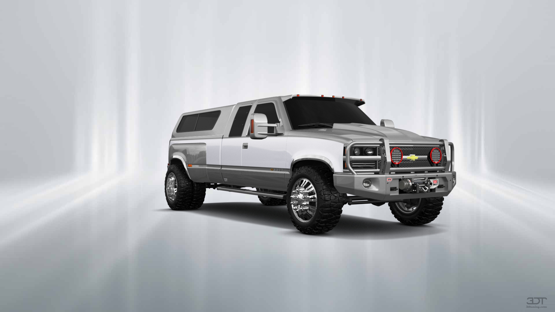 Chevrolet K3500 Extended Cab Pickup Truck 1988