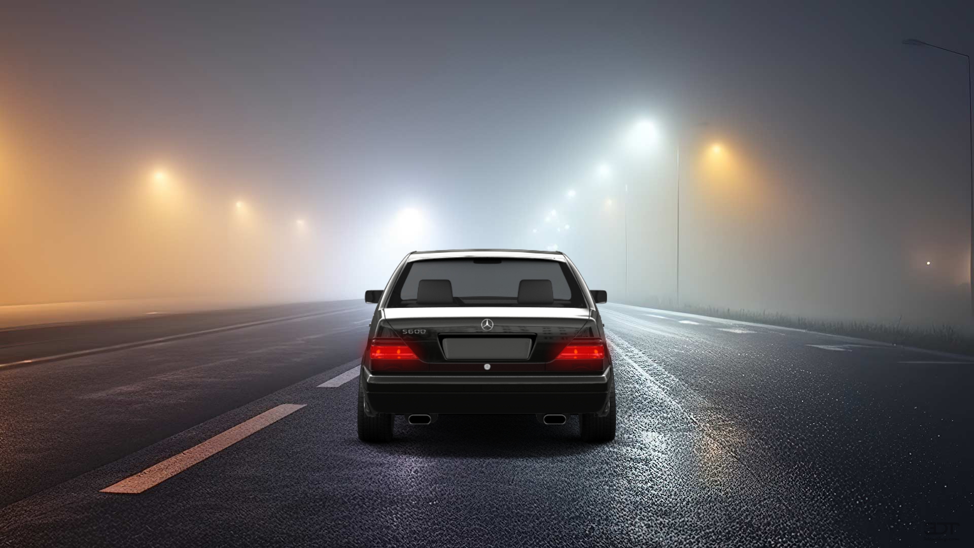 Mercedes S Class Sedan 1992 tuning