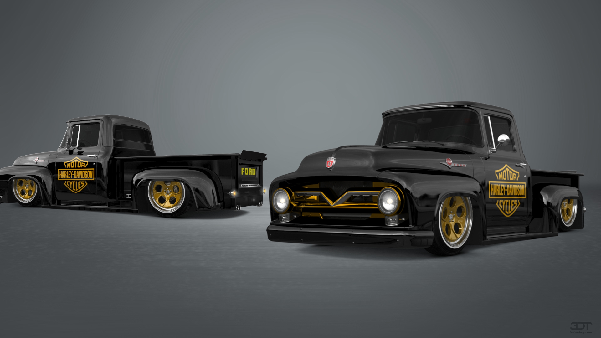 Ford F-100 2 Door truck 1956
