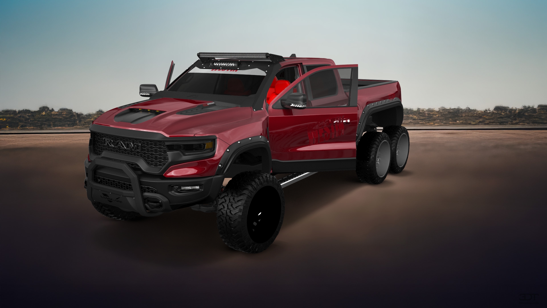Dodge Ram Hennessey Mammoth 6X6 Truck 2021 Images