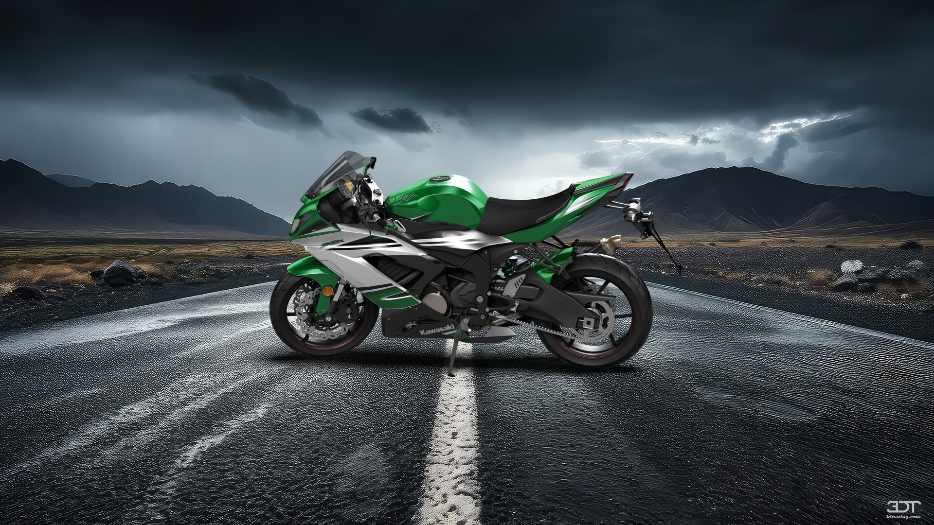 Kawasaki Ninja ZX 6R Sport Bike 2015
