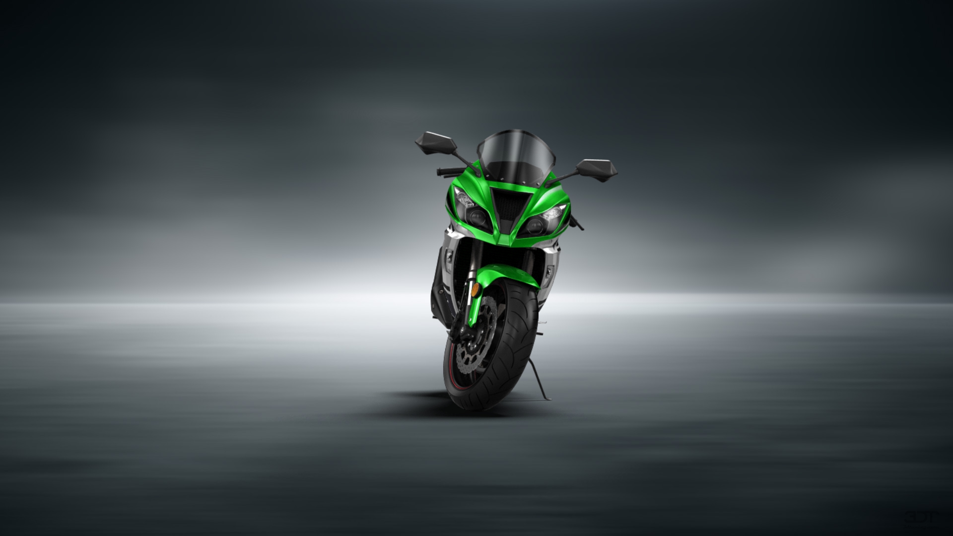 Kawasaki Ninja ZX 6R Sport Bike 2015 tuning