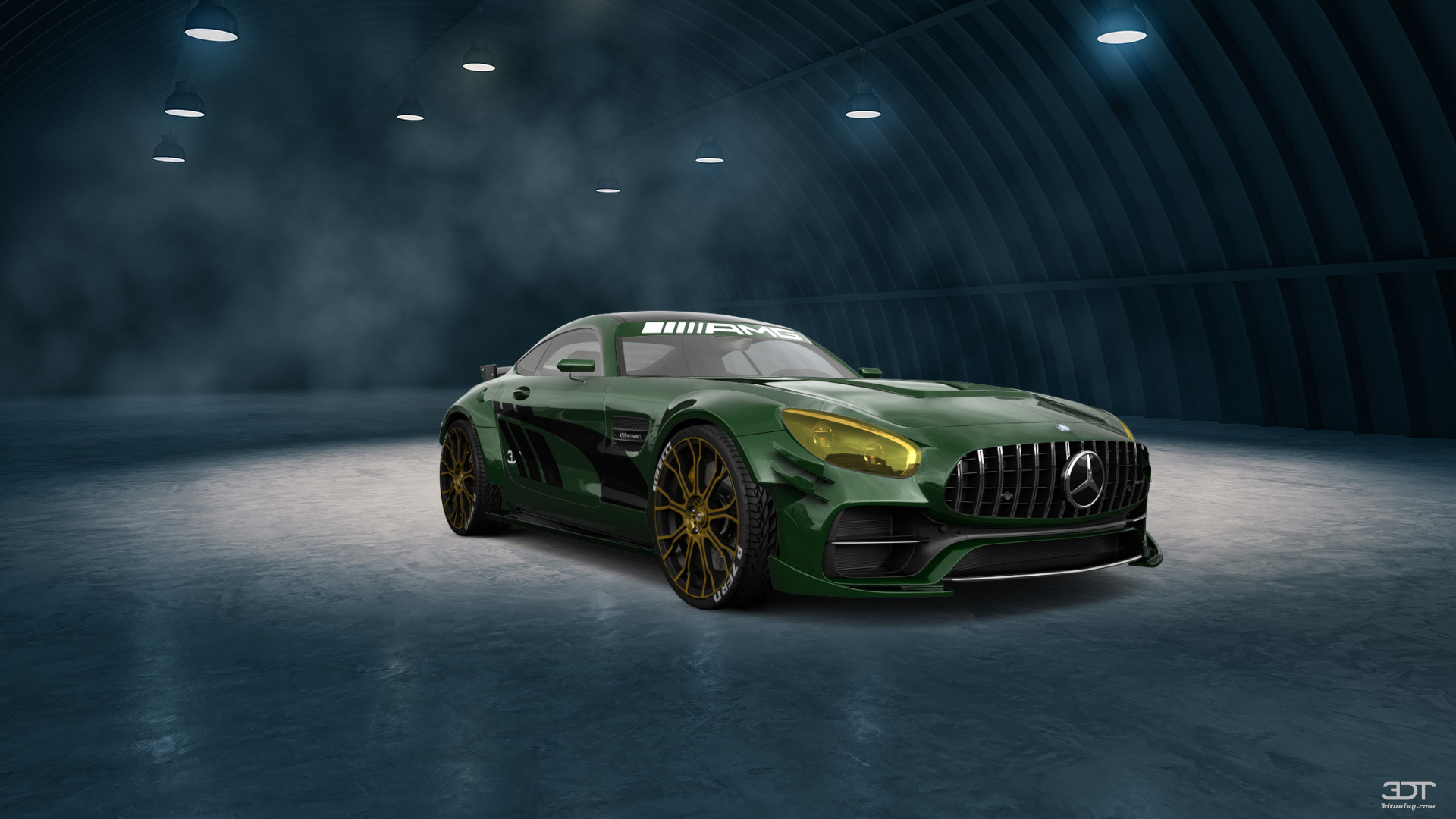 Mercedes AMG GT 2 door fastback coupe 2016 tuning