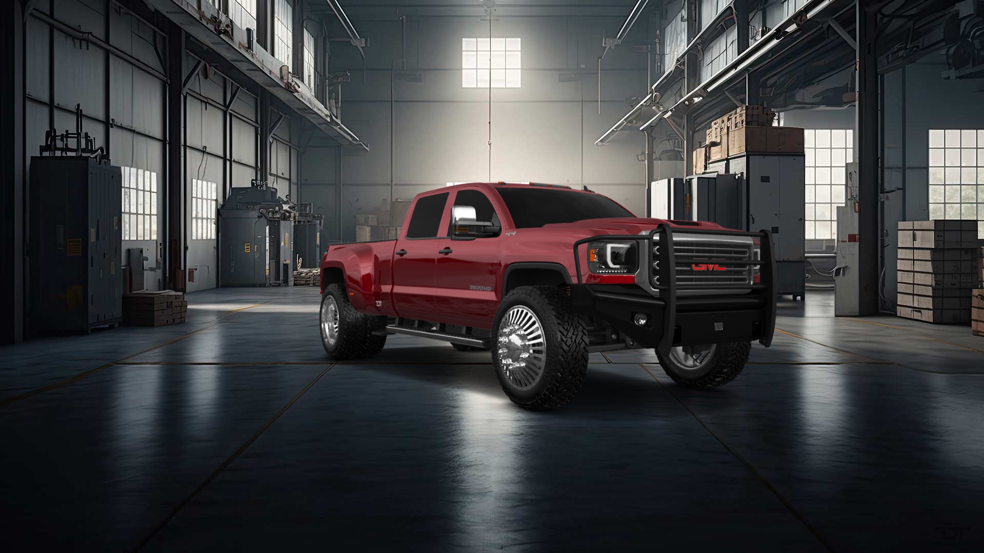 GMC Sierra 3500 HD Crew Cab 4 Door pickup truck 2015