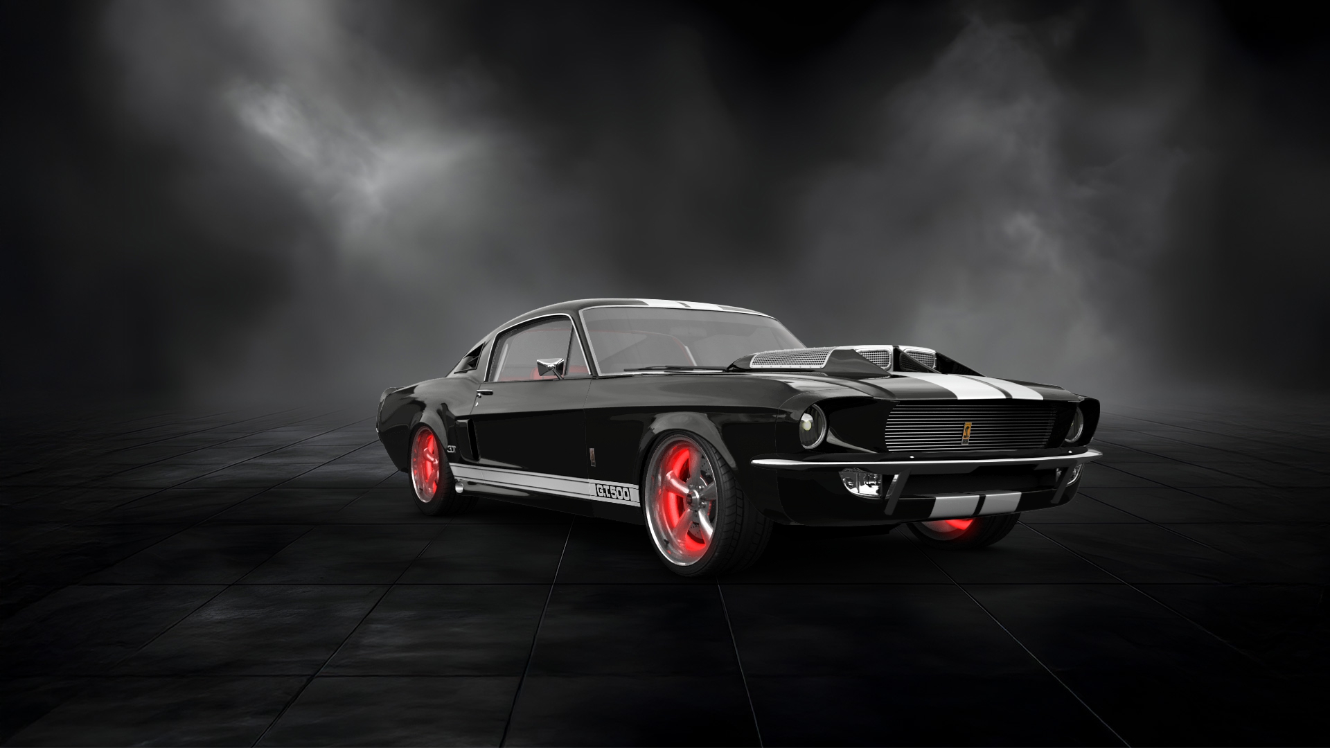 Mustang GT500 2 Door Coupe 1968