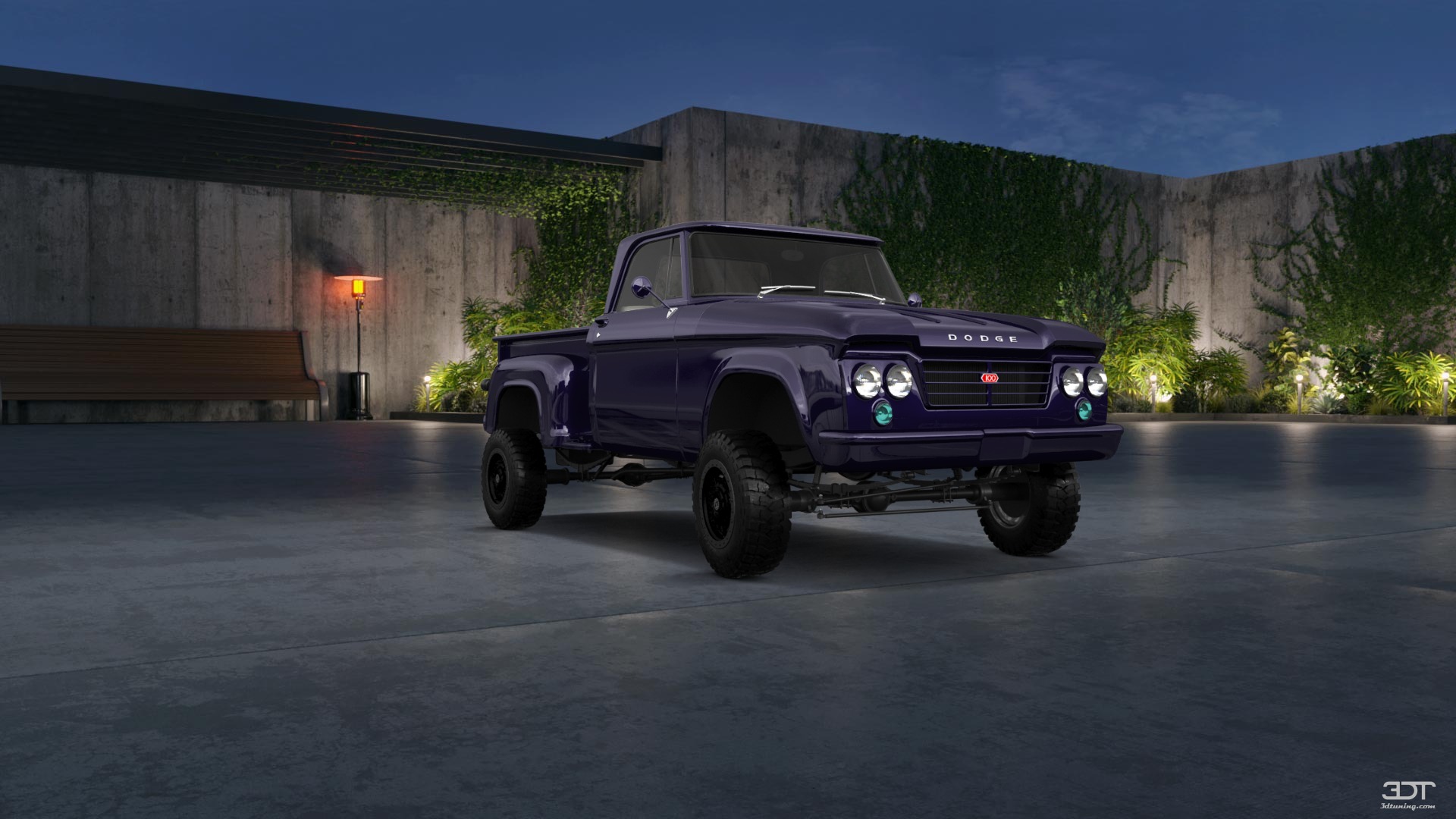 Dodge D-100 Stepside 2 Door pickup truck 1961