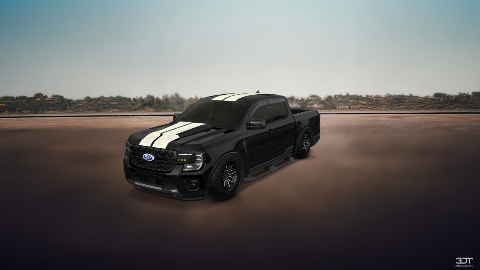 Ford Ranger 4 Door pickup truck 2022 tuning