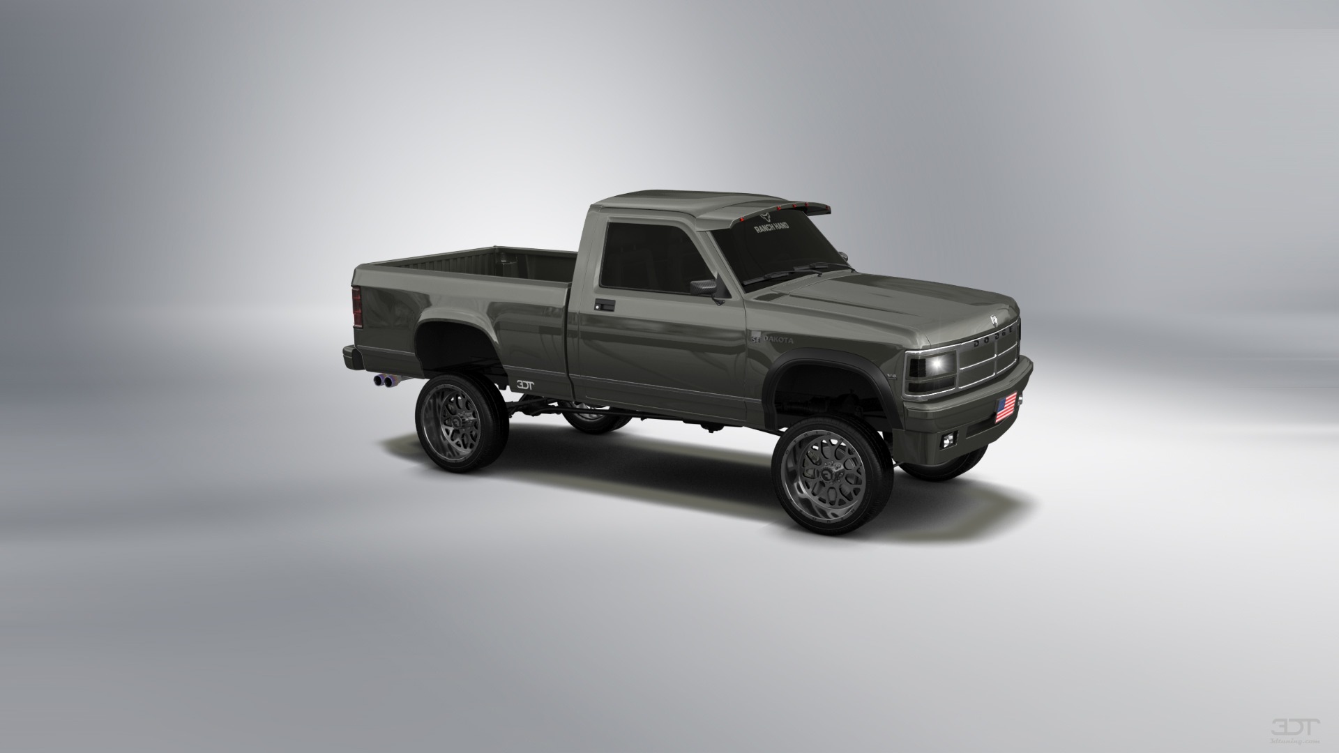 Dodge Dakota Regular Cab 2 Door pickup truck 1987