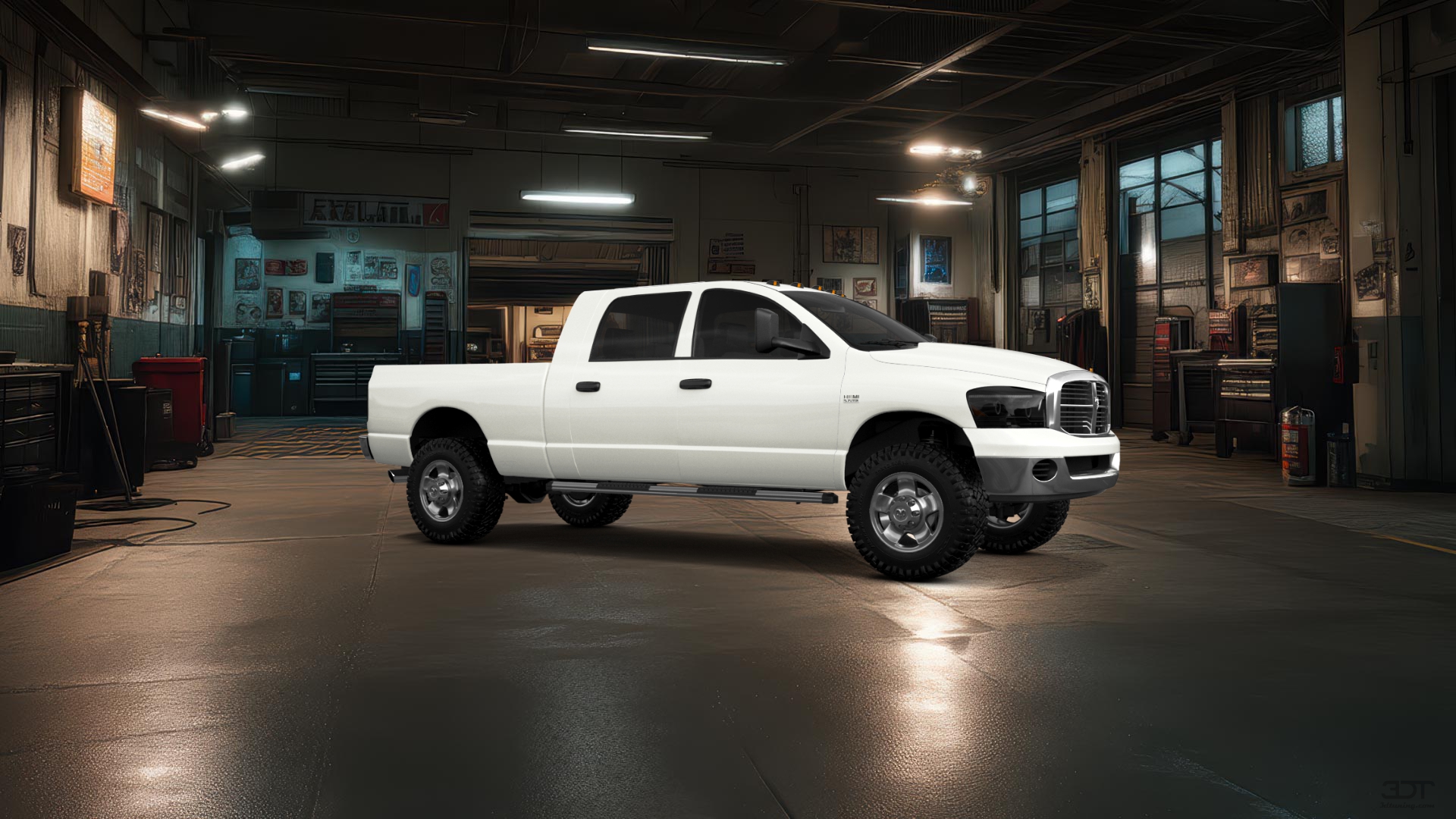 Dodge Ram 2500 4 Door pickup truck 2007 tuning