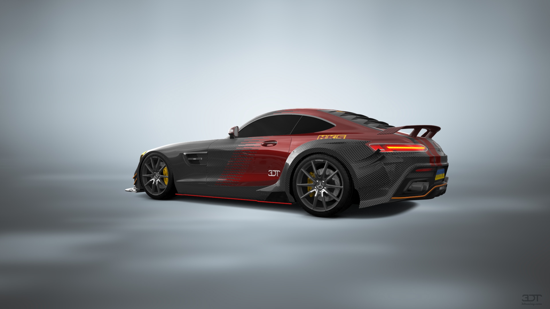 Mercedes AMG GT 2 door fastback coupe 2015 tuning