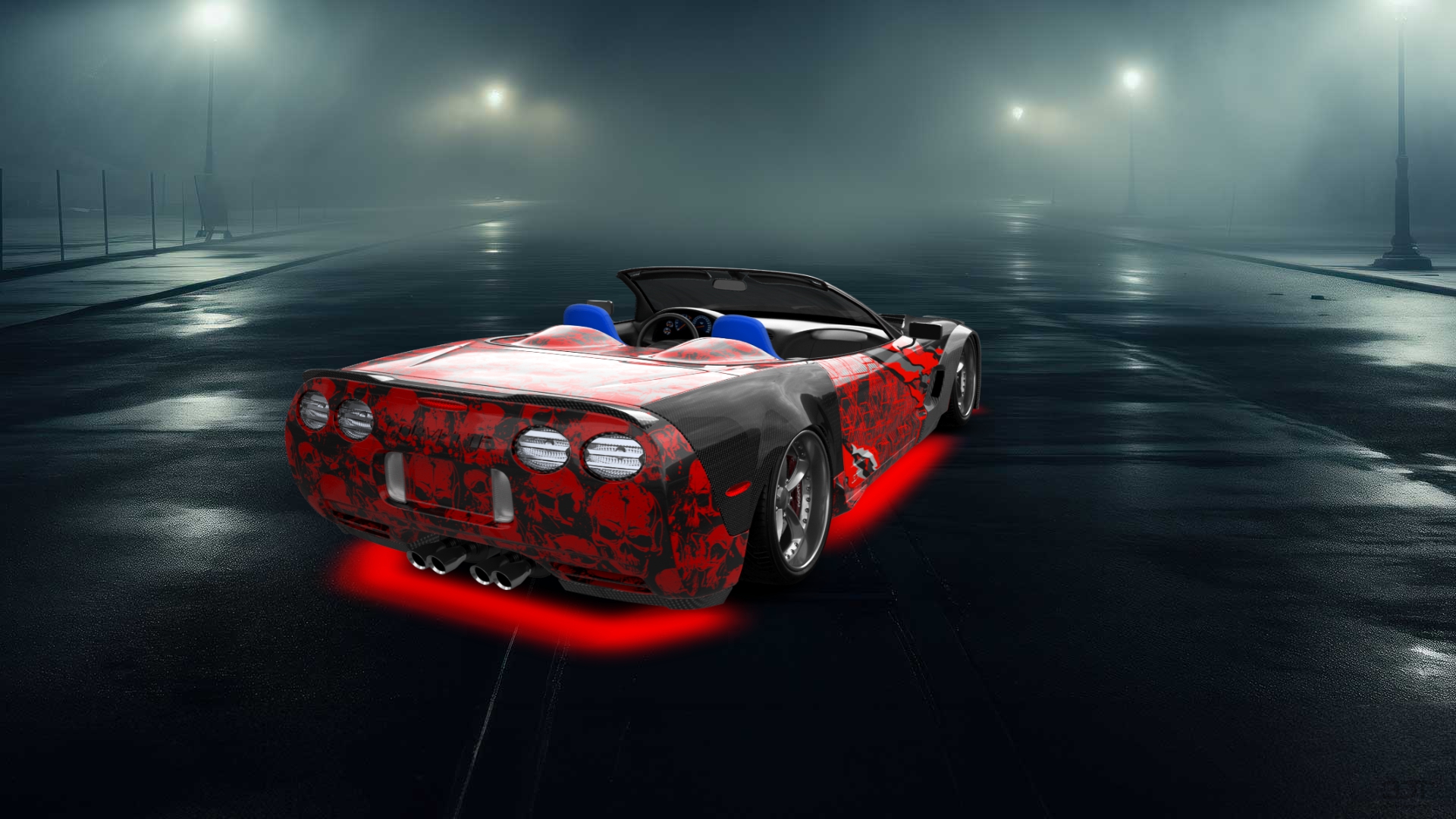 Chevrolet Corvette C5 2 Door Convertible 1998 tuning