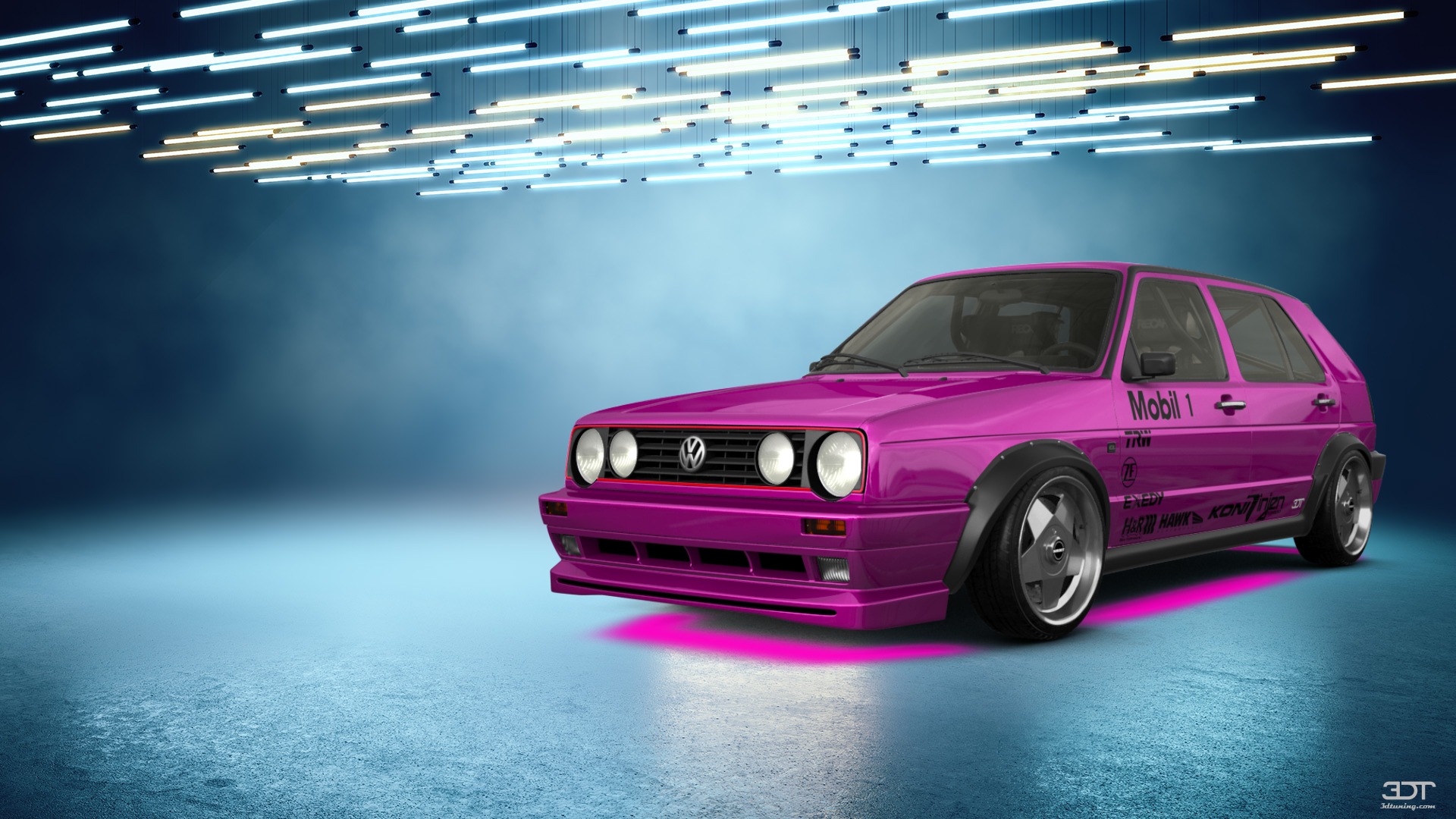 Volkswagen Golf Mk2 5 Door Hatchback 1983 tuning