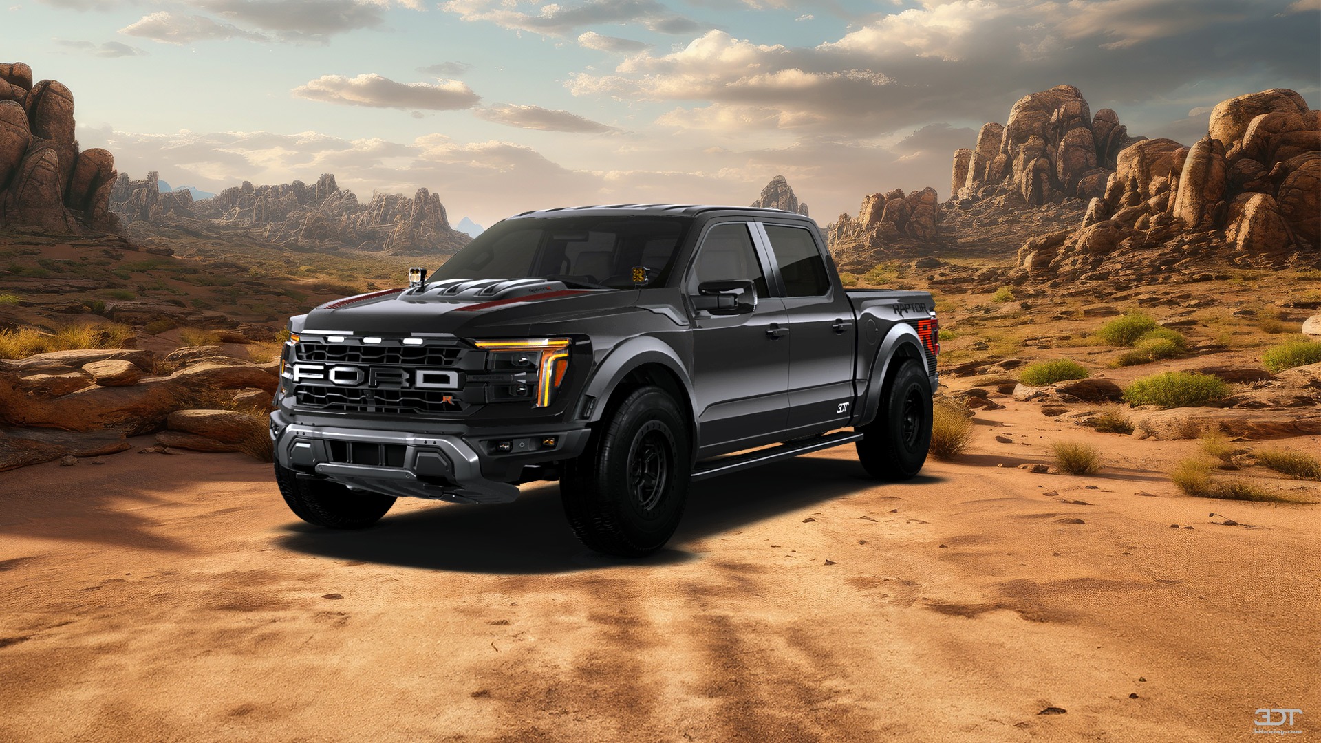Ford F-150 Raptor 4 Door pickup truck 2024 tuning