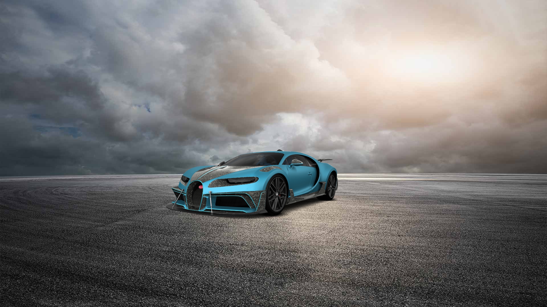 Bugatti Chiron 2 Door Coupe 2016 tuning