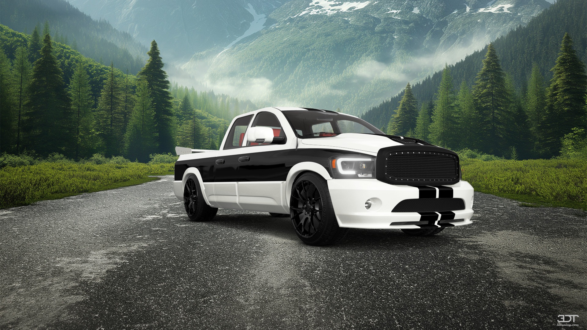 Dodge Ram 1500 Quad-Cab 4 Door pickup truck 2006