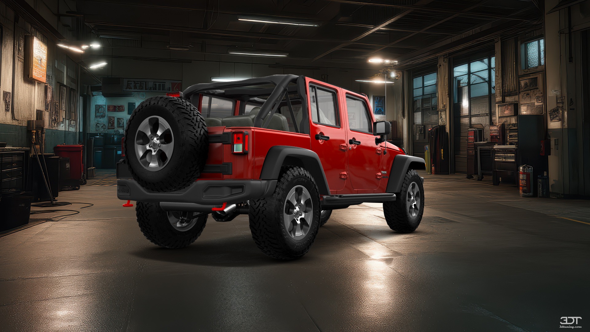 Jeep Wrangler Unlimited JK Rubicon Recon 4 Door SUV 2017 tuning