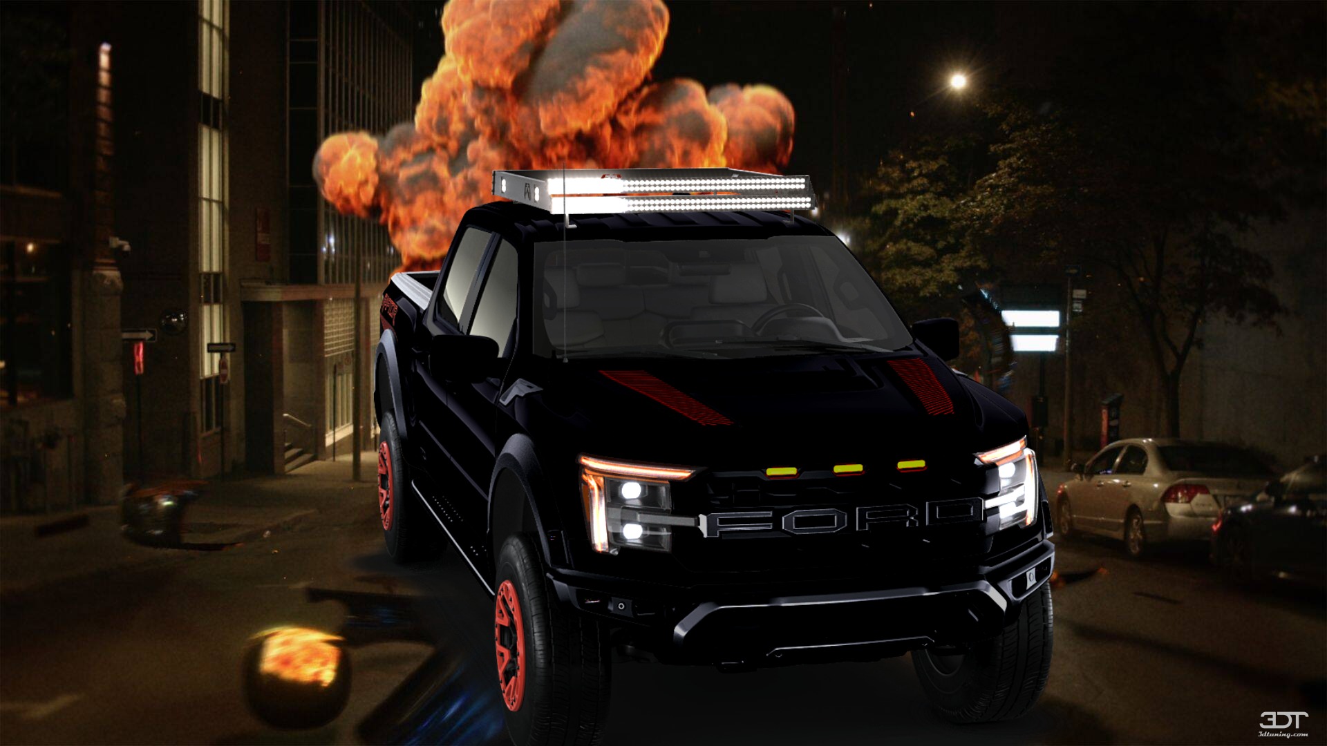 Ford F-150 Raptor 4 Door pickup truck 2024 Images