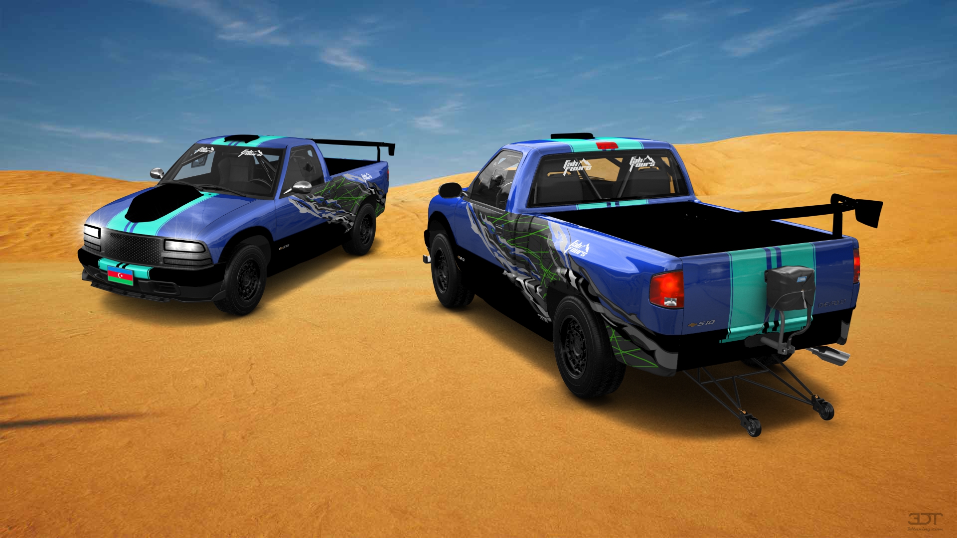 Chevrolet S-10 Stepside 2 Door pickup truck 1999 tuning