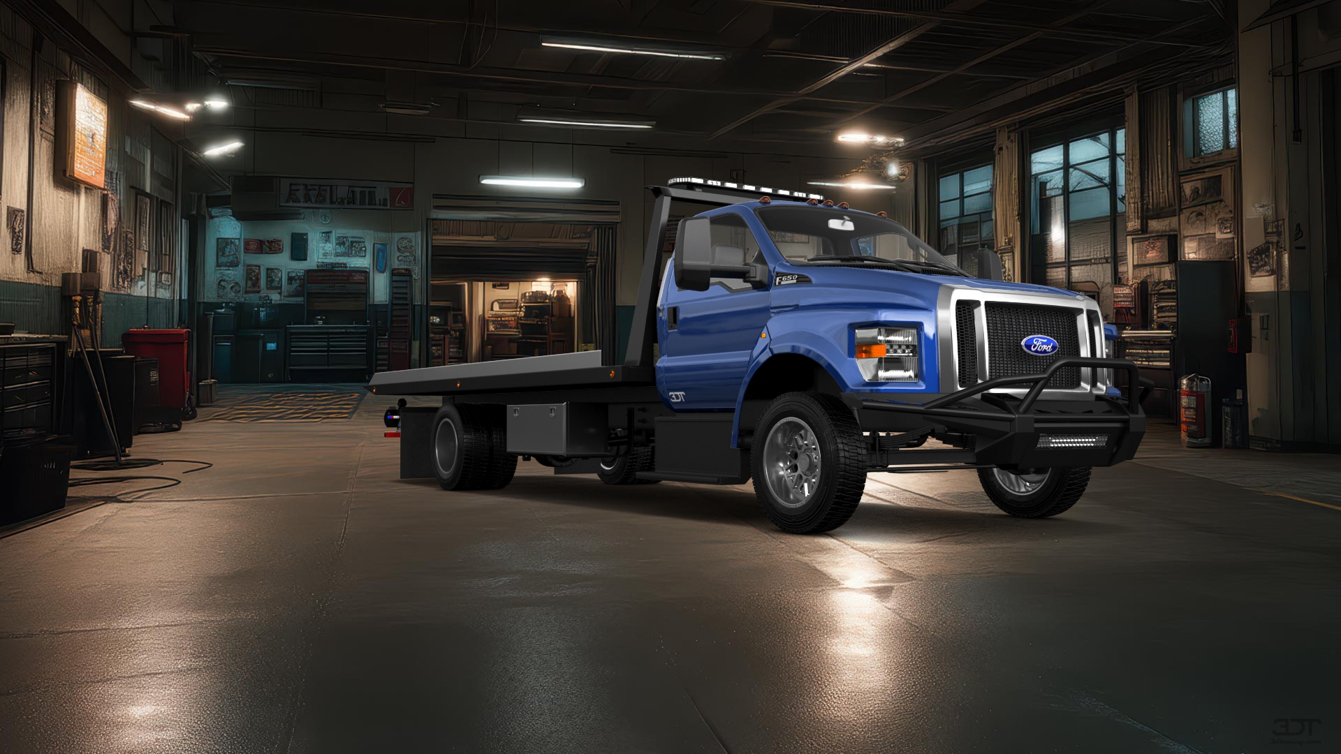 Ford F-650 Tow Truck Pickup 2016 tuning