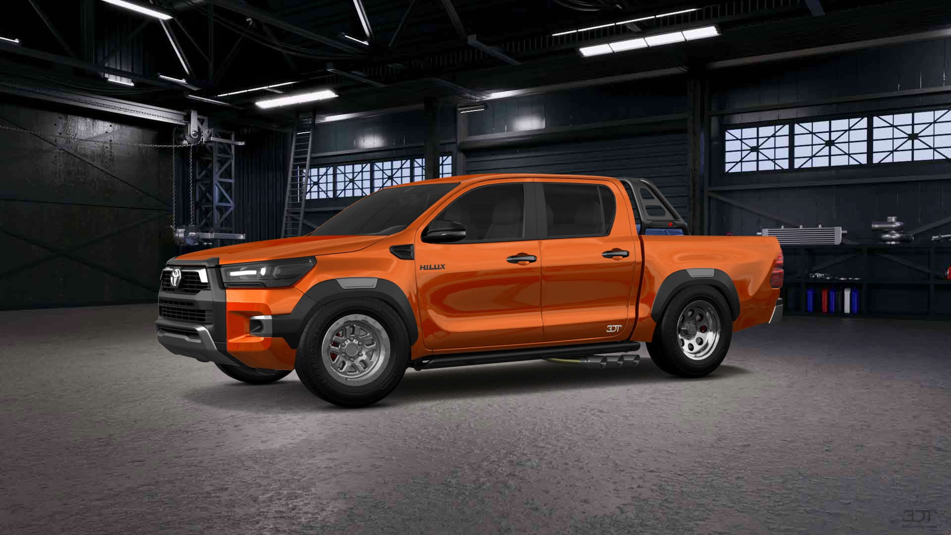 Toyota Hilux Double Cab 4 Door pickup truck 2015 tuning