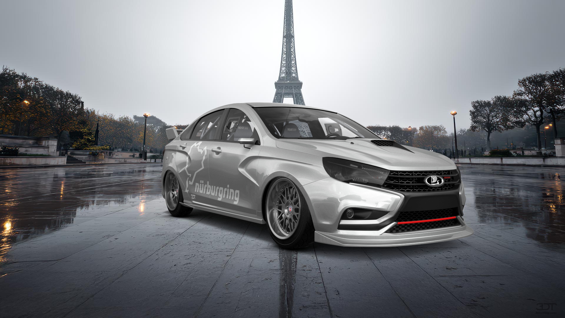 Lada Vesta 4 Door Saloon 2016 tuning