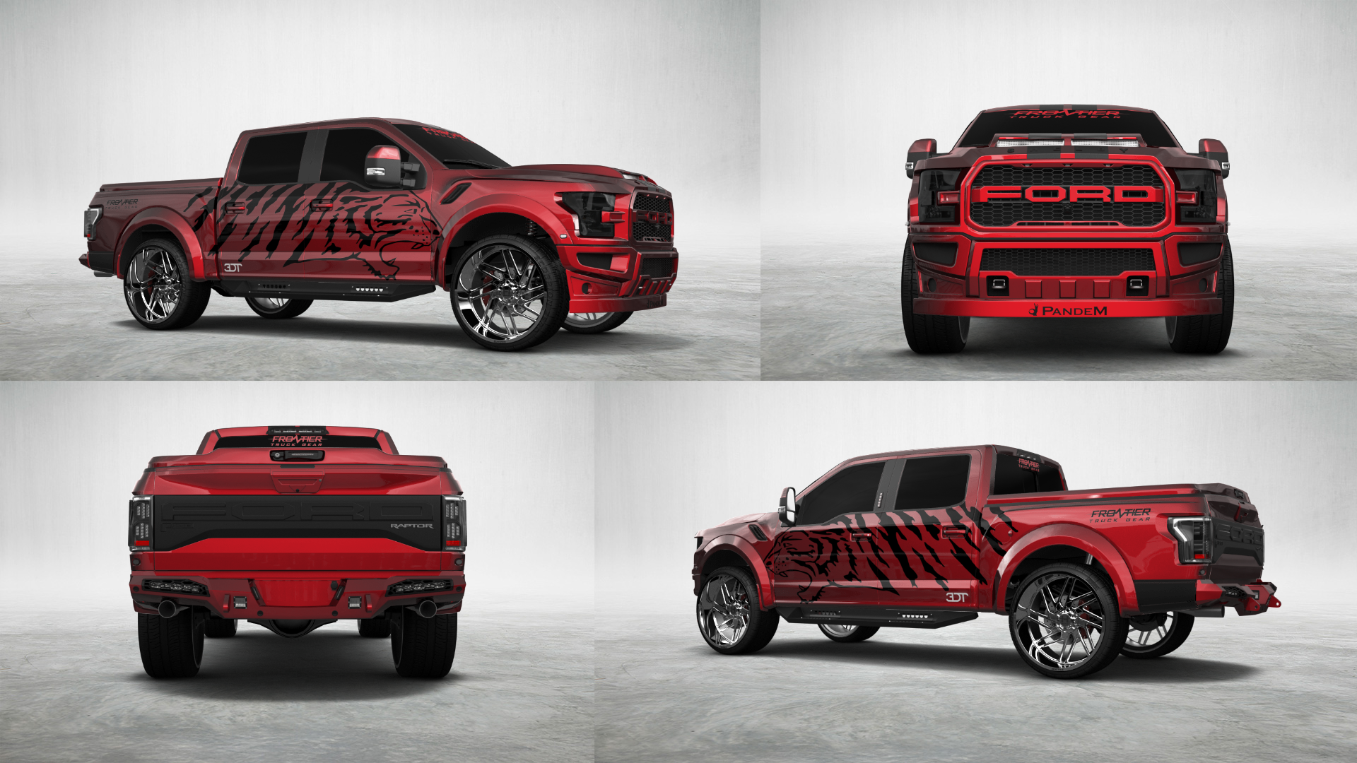 Ford F-150 Raptor 4 Door pickup truck 2017 Images