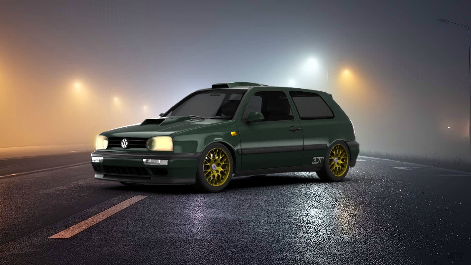 Volkswagen Golf 3 3 Door Hatchback 1991 tuning