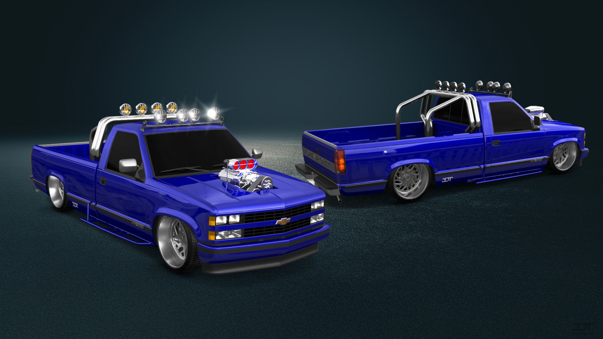Chevrolet K1500 Regular Cab Fleetside Pickup 1988