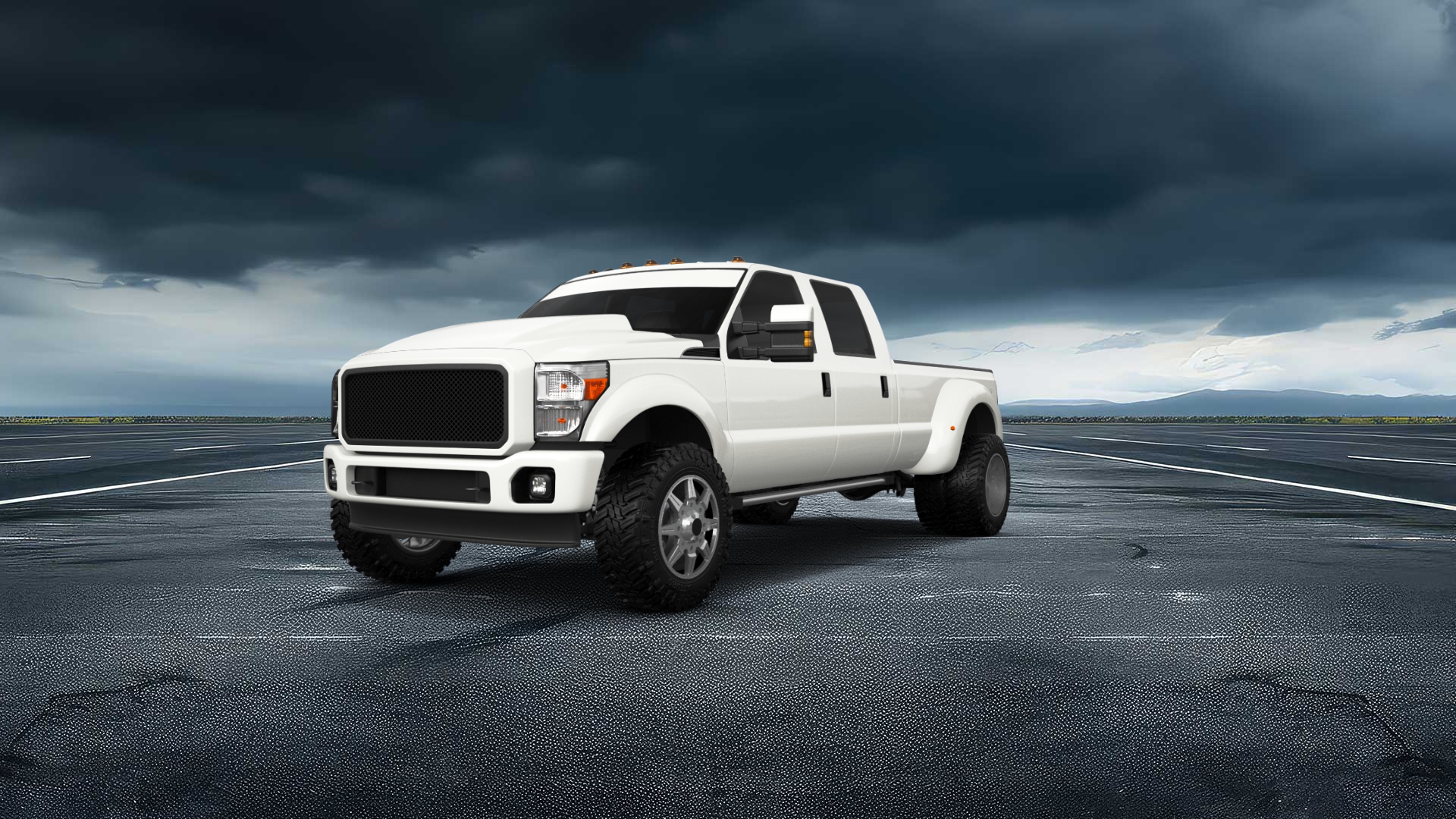 Ford F-350 DRW 4 Door pickup truck 2013 tuning