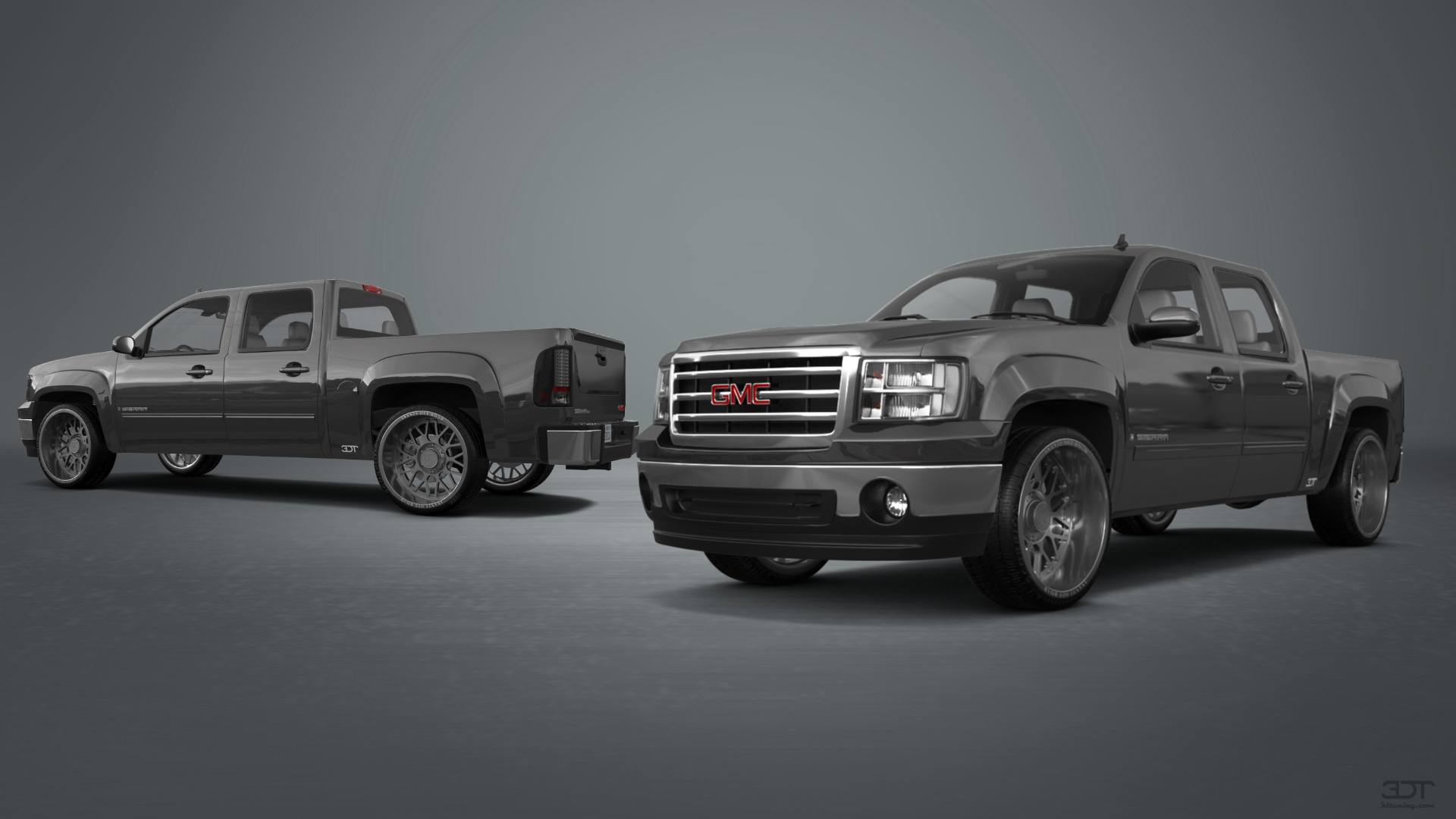 GMC Sierra 1500 Crew Cab 5.8 ft box 4 Door pickup truck 2007