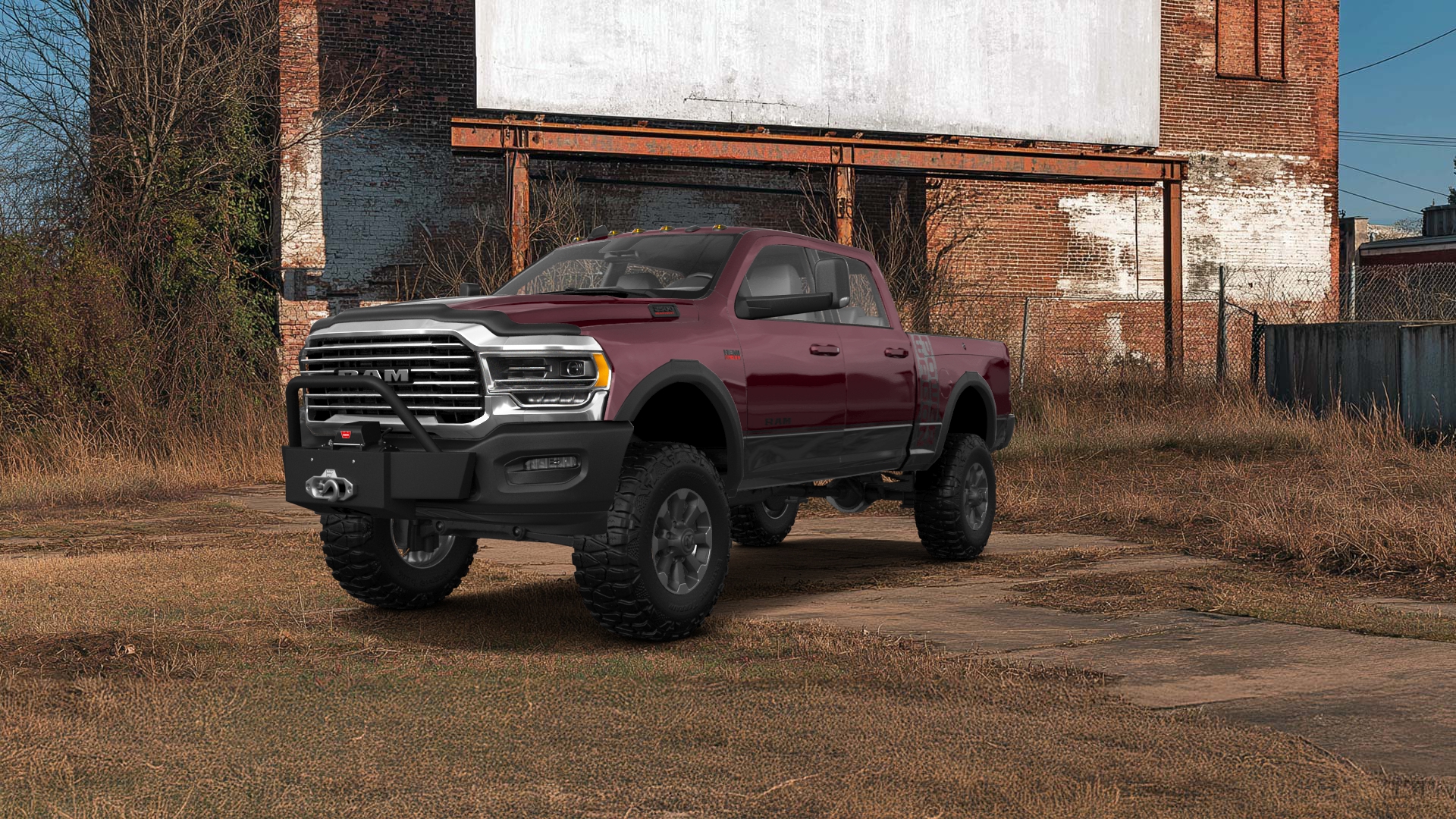 Dodge Ram 2500 4 Door pickup truck 2020 tuning