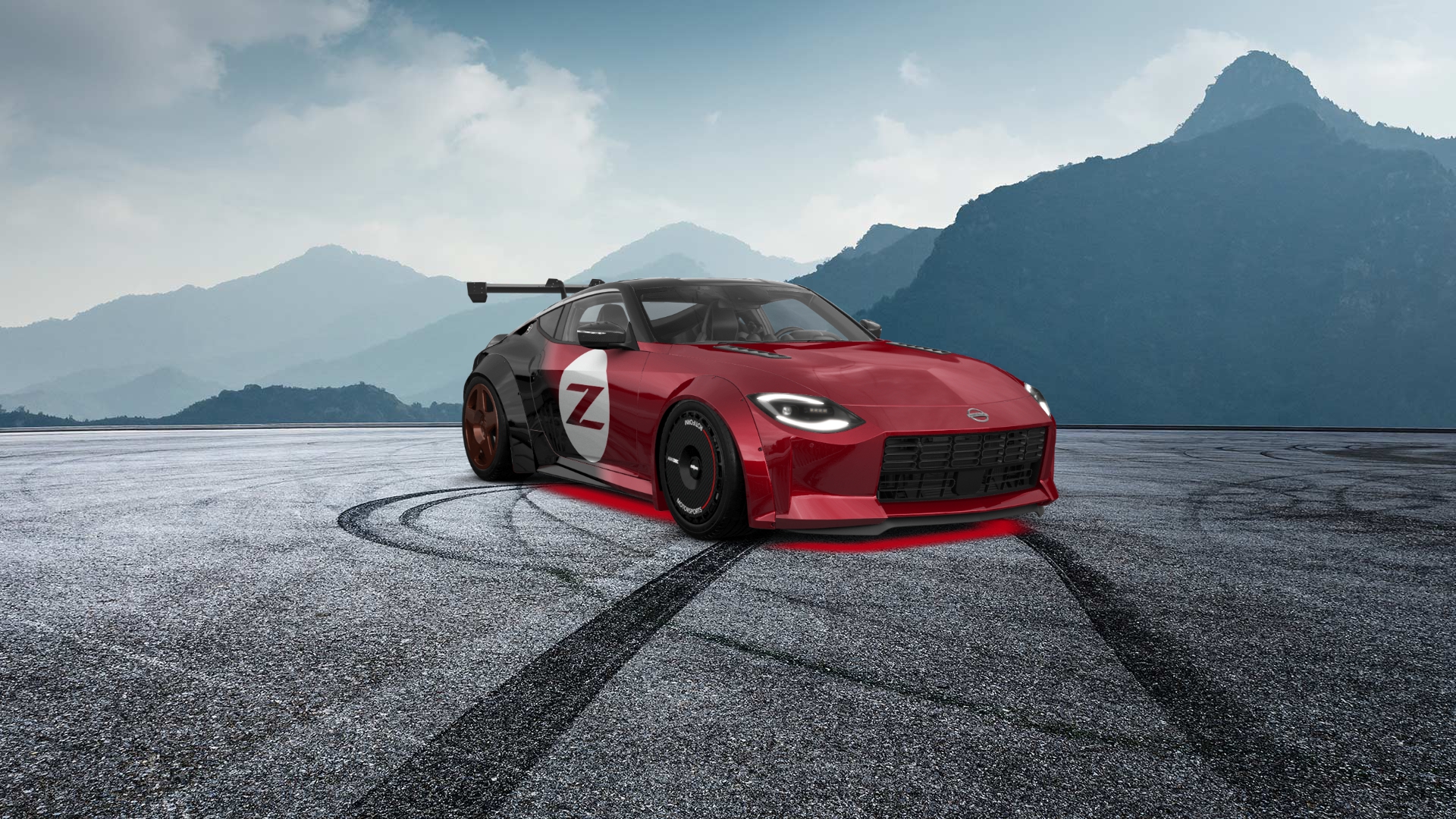 Nissan Z 2 door fastback coupe 2022 tuning