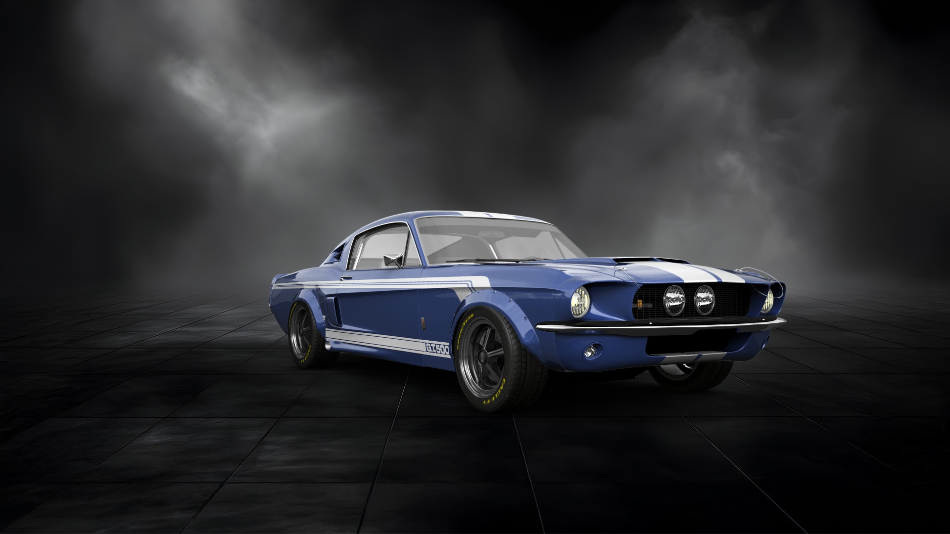 Mustang GT500 2 Door Coupe 1968 tuning