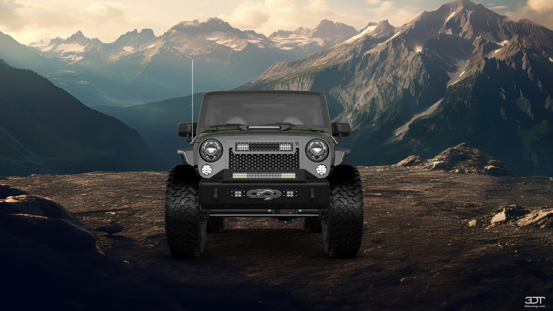 Jeep Wrangler Unlimited JK Rubicon Recon 4 Door SUV 2017 tuning