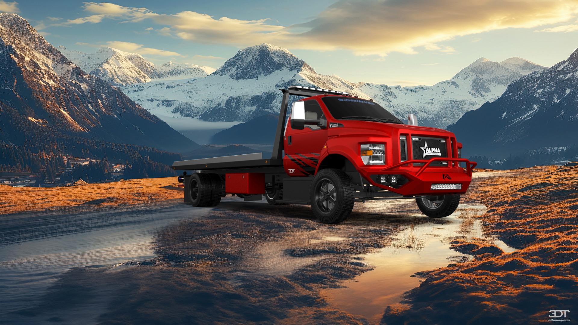 Ford F-650 Tow Truck Pickup 2016