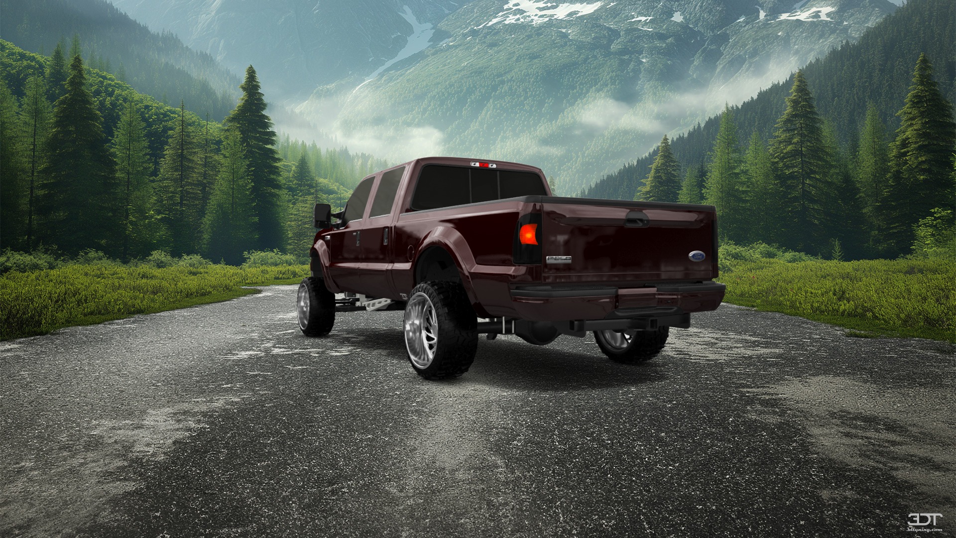 Ford F-250 Crew Cab 4 Door pickup truck 1999