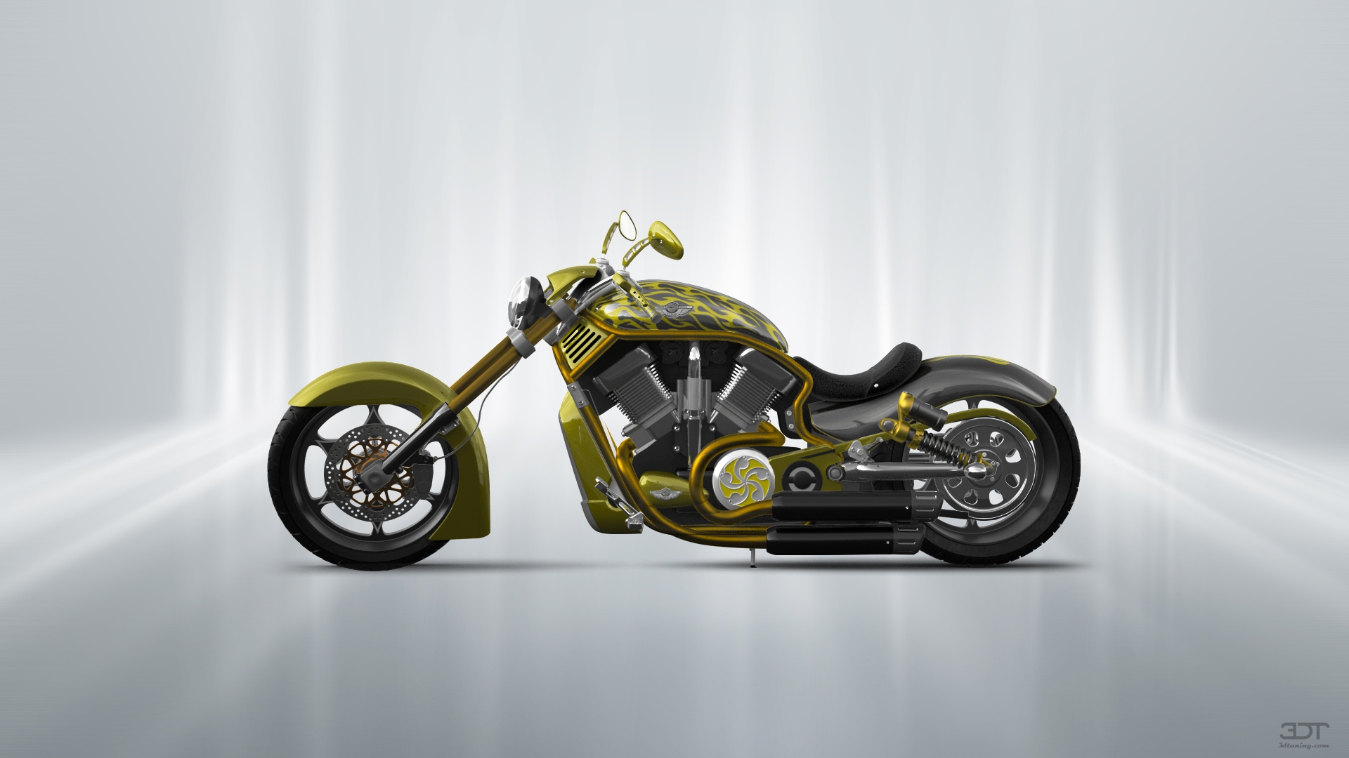 Harley-Davidson Custom Chopper Cruiser 2011