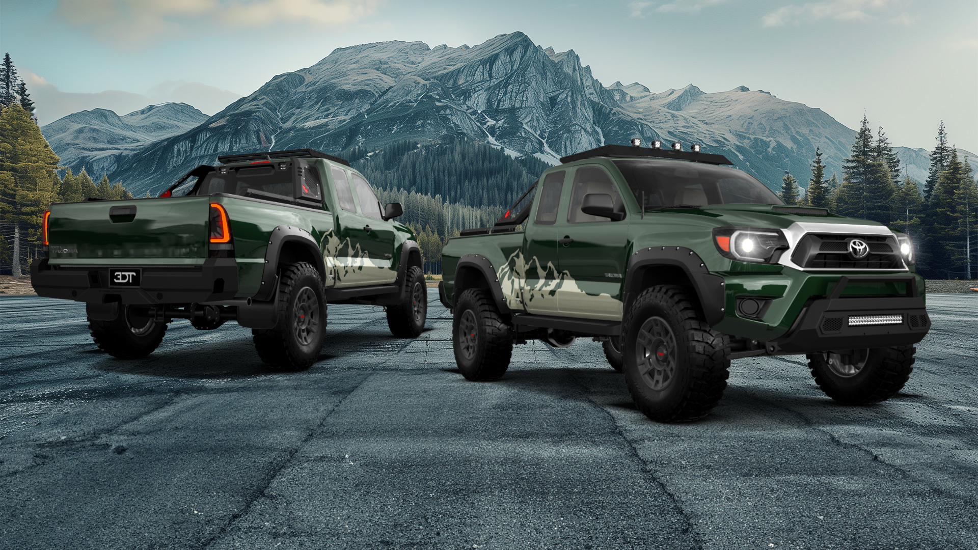 Toyota Tacoma Access Cab 6.2 ft box Pickup Truck 2012 Images