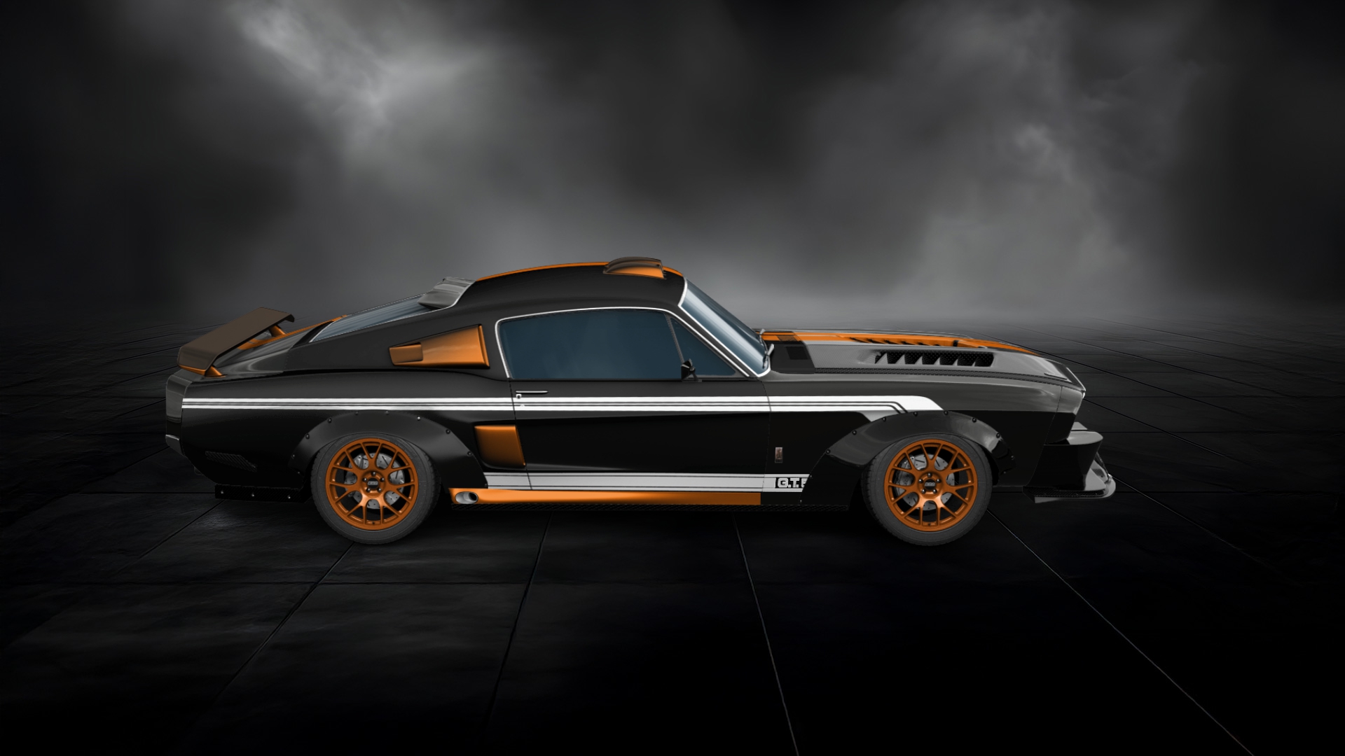 Mustang GT500 2 Door Coupe 1968 tuning