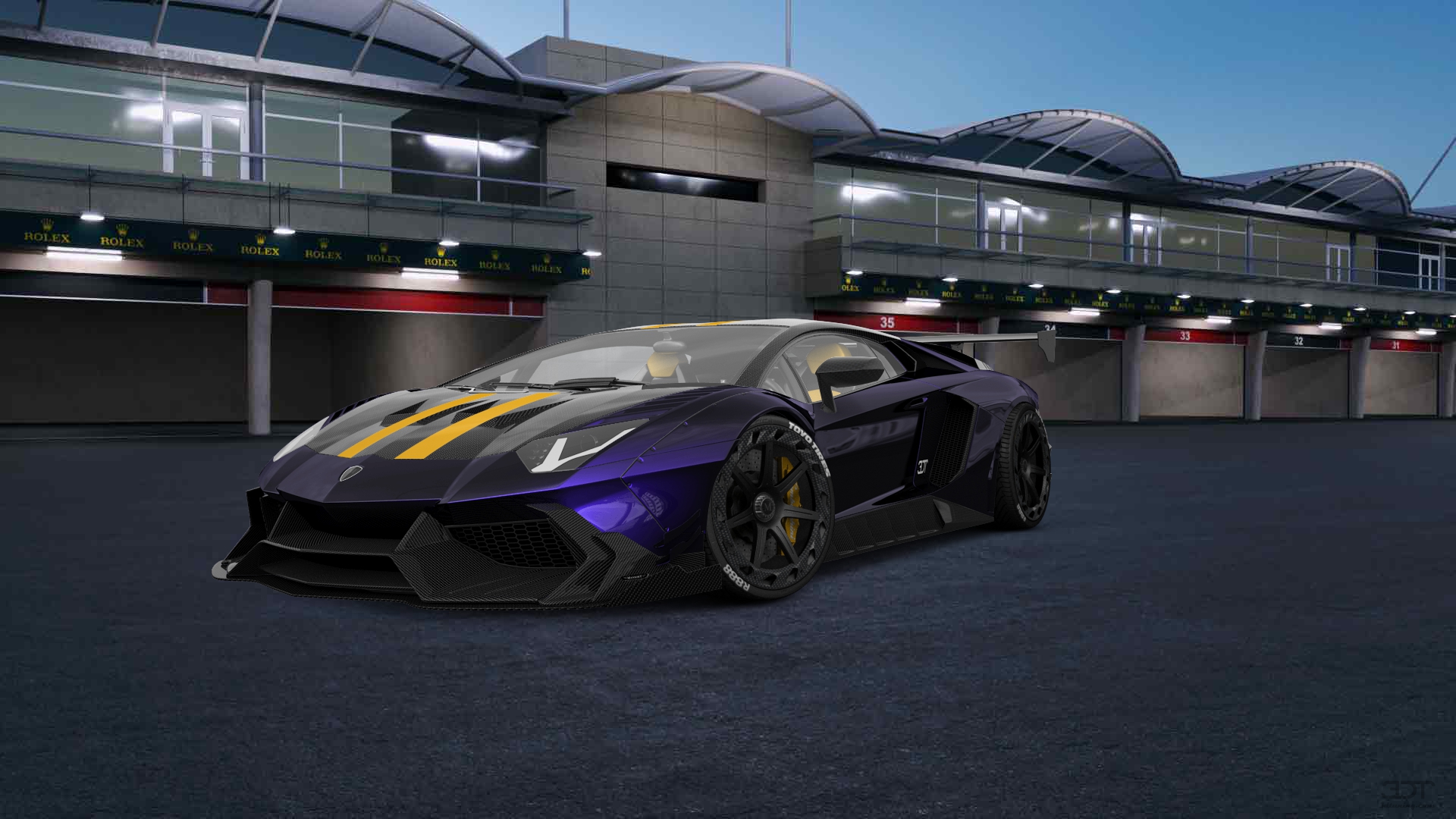 Lamborghini Aventador challenge 2 Door Coupe 4012