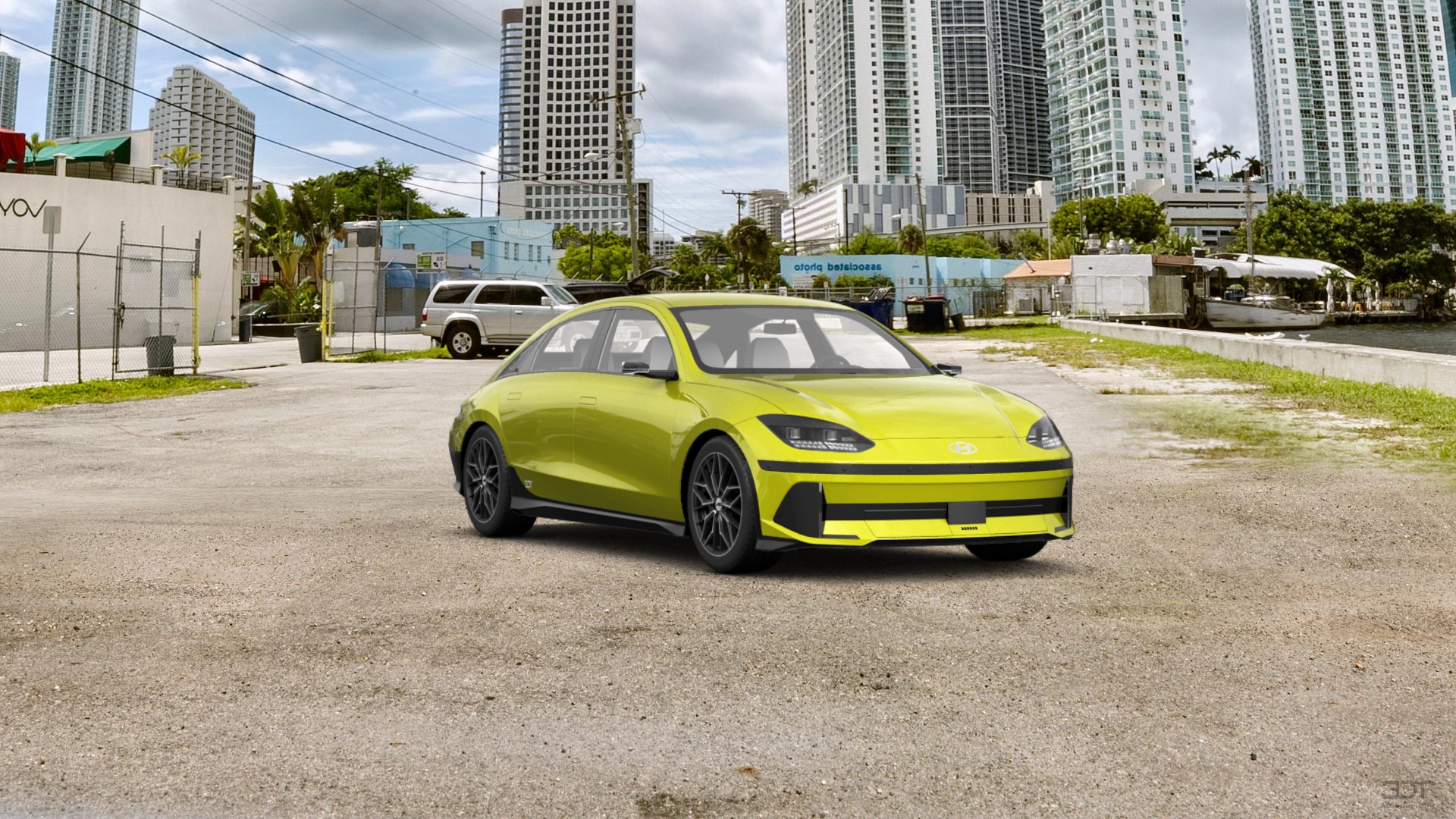 Hyundai Ioniq 6 4 door fastback saloon 2023 Images