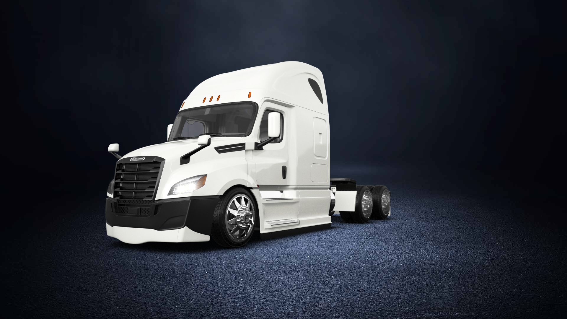 Freightliner Cascadia Sleeper Cab Truck 2018 tuning
