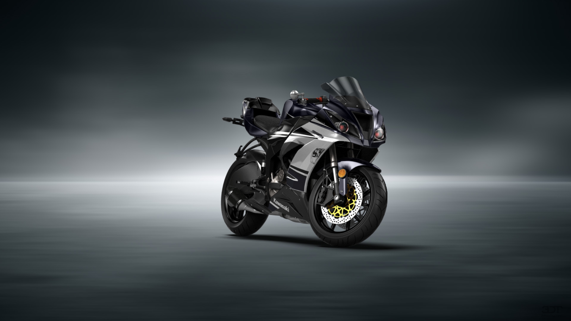 Kawasaki Ninja ZX 6R Sport Bike 2015
