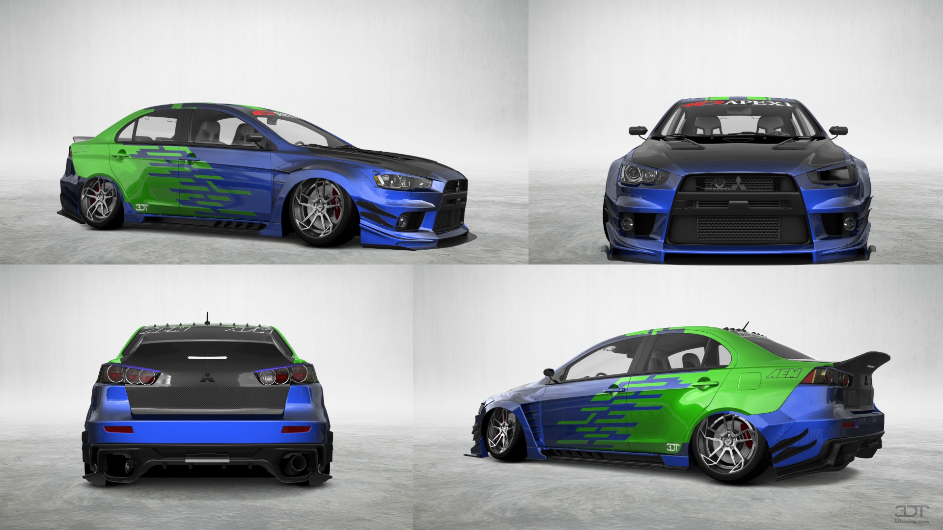 Mitsubishi Lancer Evolution X Sedan 2008 tuning