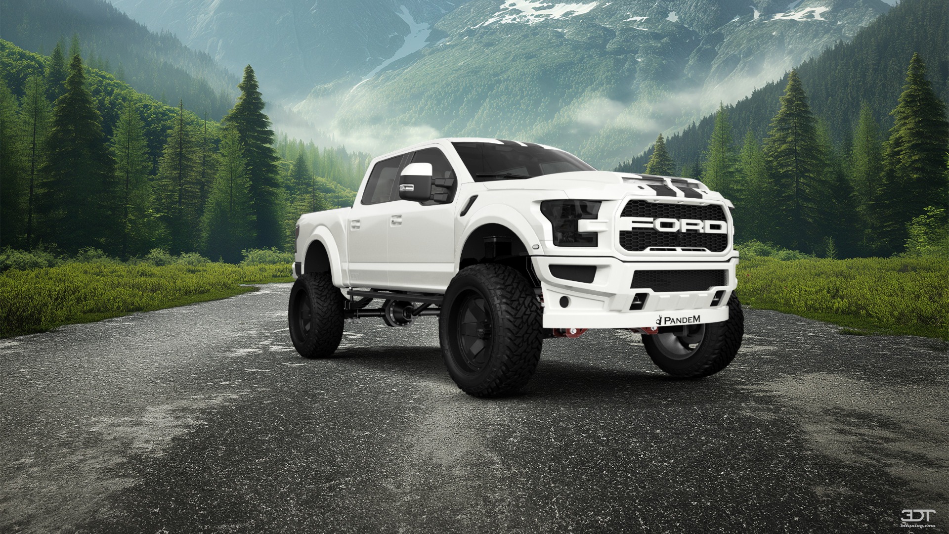 Ford F-150 Raptor 4 Door pickup truck 2017
